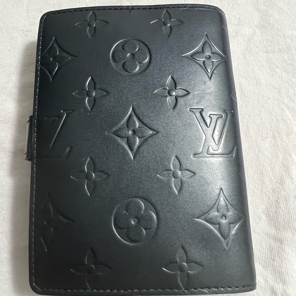 EUC Vintage Louis Vuitton Vernis Small Agenda in Navy Blue - Picture 3 of 7